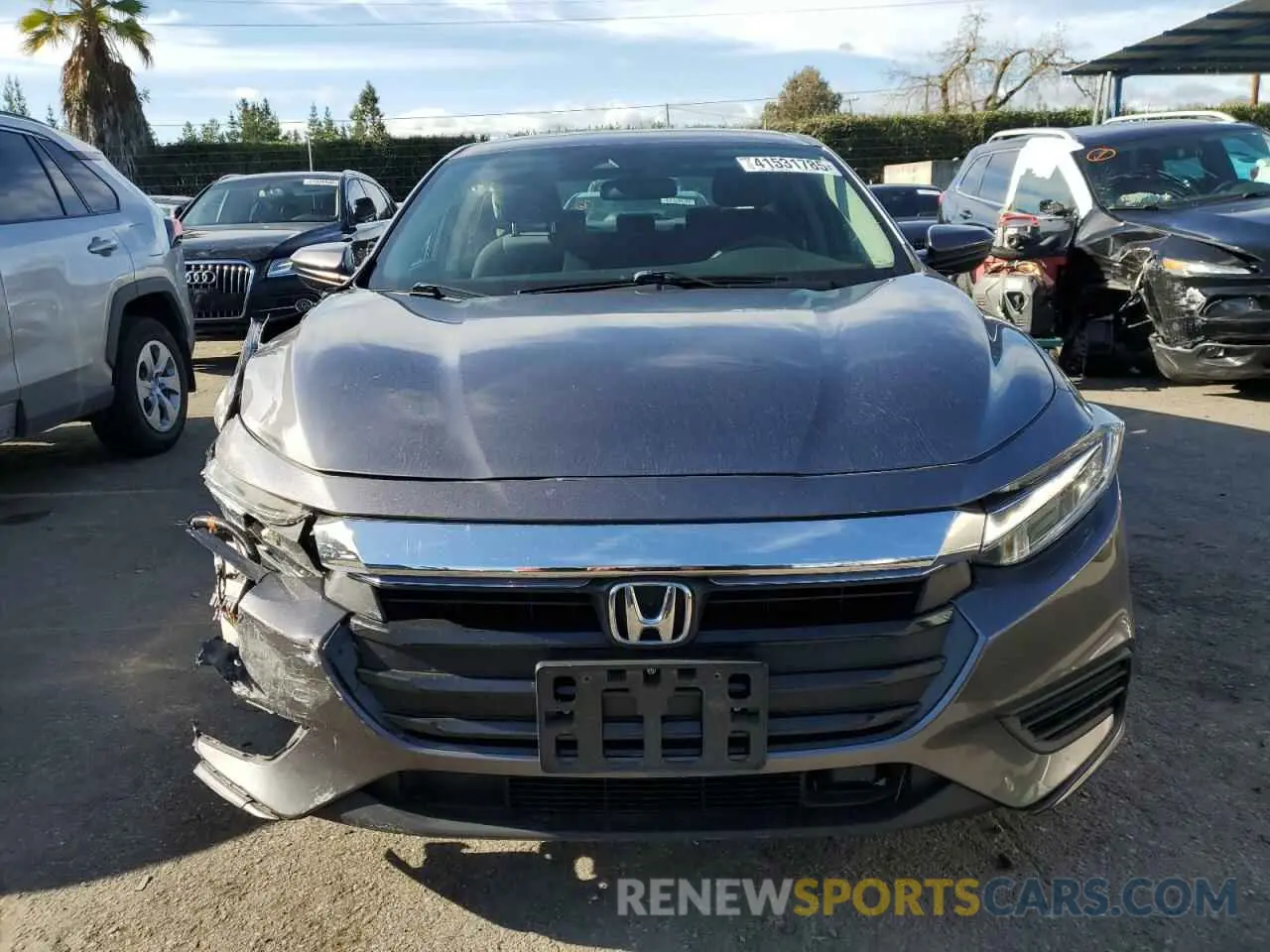 5 fotografías del automóvil dañado 19XZE4F50ME011306 HONDA INSIGHT 2021
