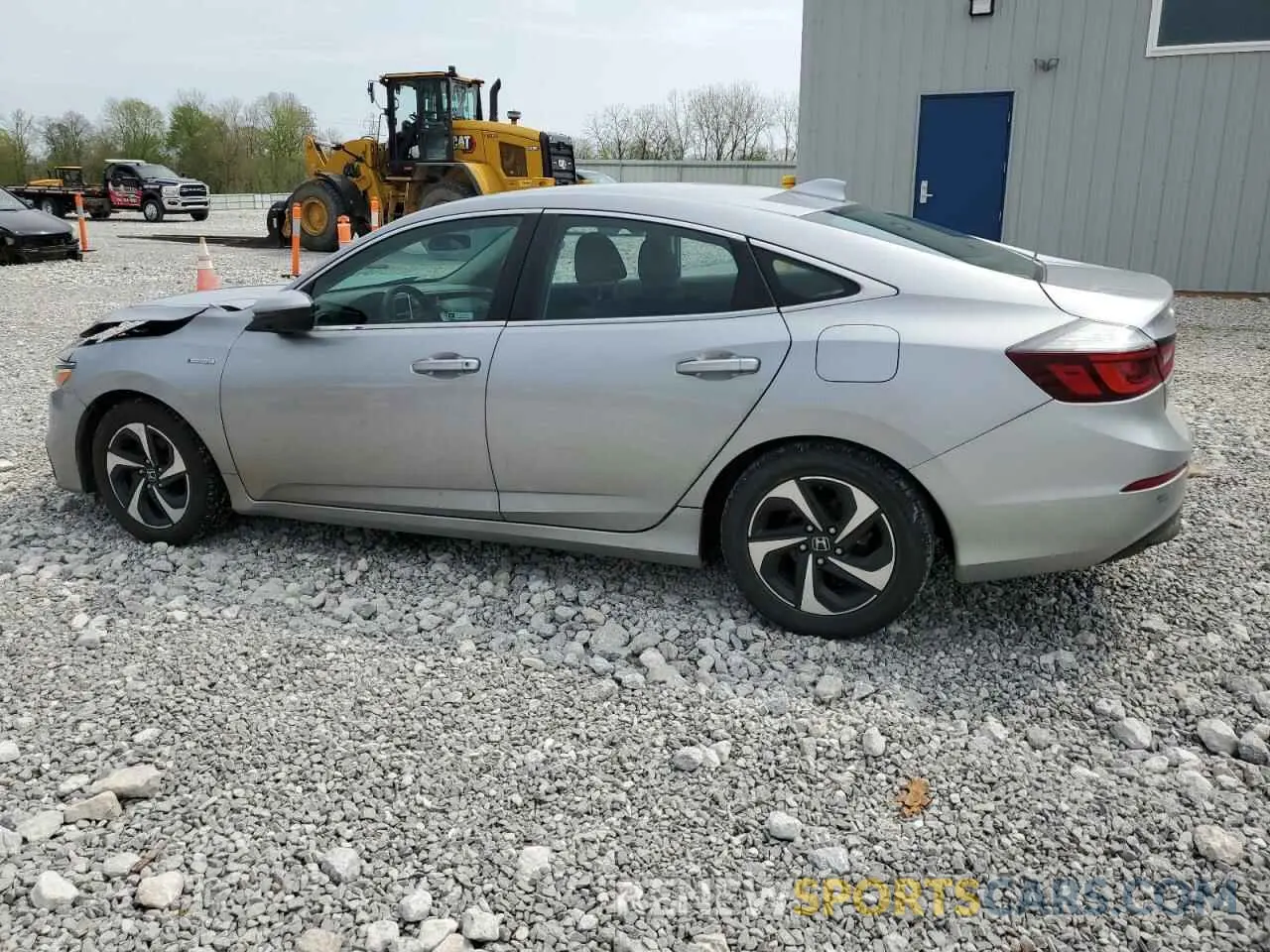 2 fotografías del automóvil dañado 19XZE4F51ME001657 HONDA INSIGHT 2021