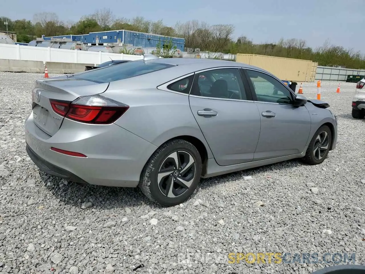 3 fotografías del automóvil dañado 19XZE4F51ME001657 HONDA INSIGHT 2021