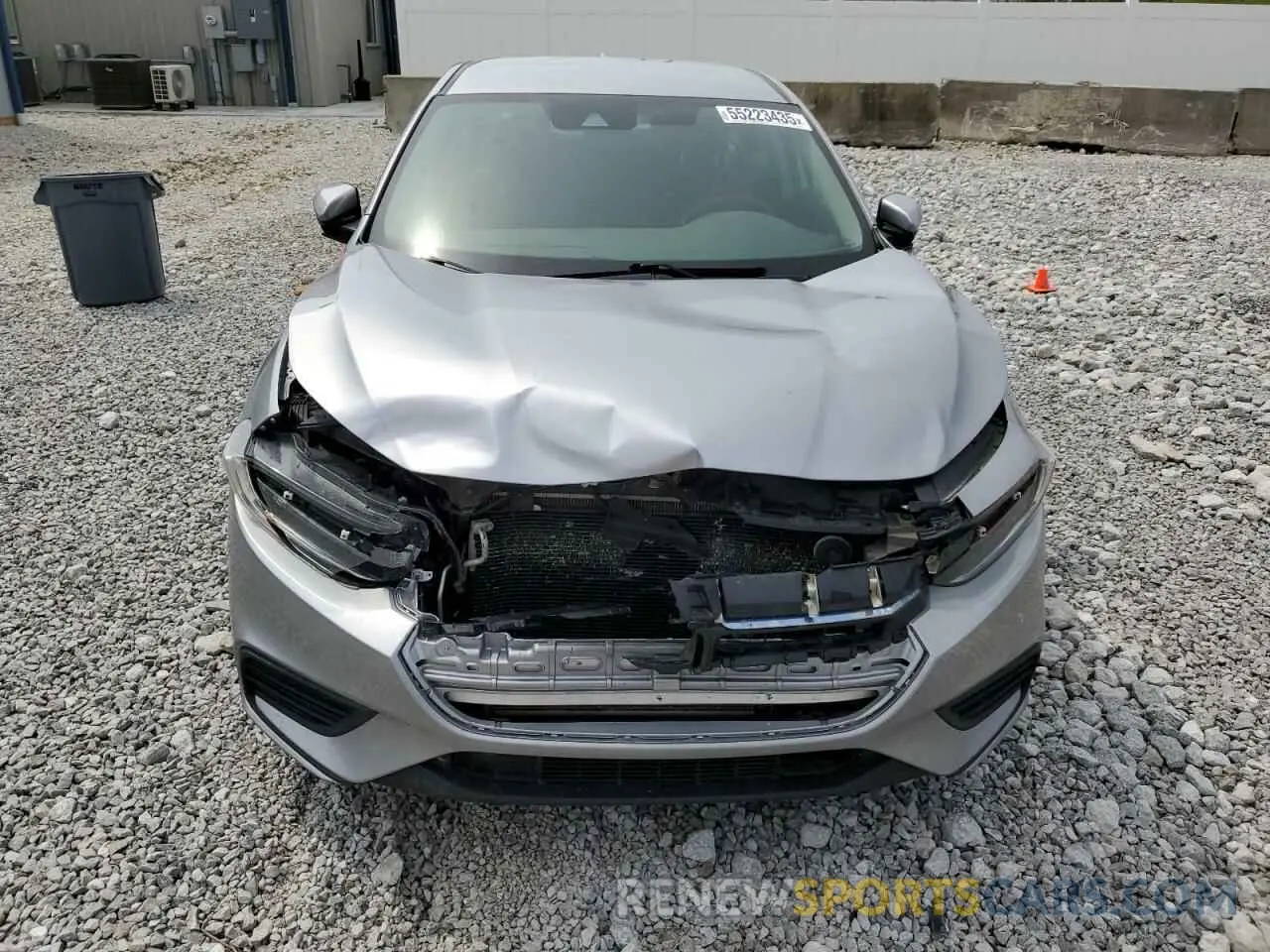5 fotografías del automóvil dañado 19XZE4F51ME001657 HONDA INSIGHT 2021