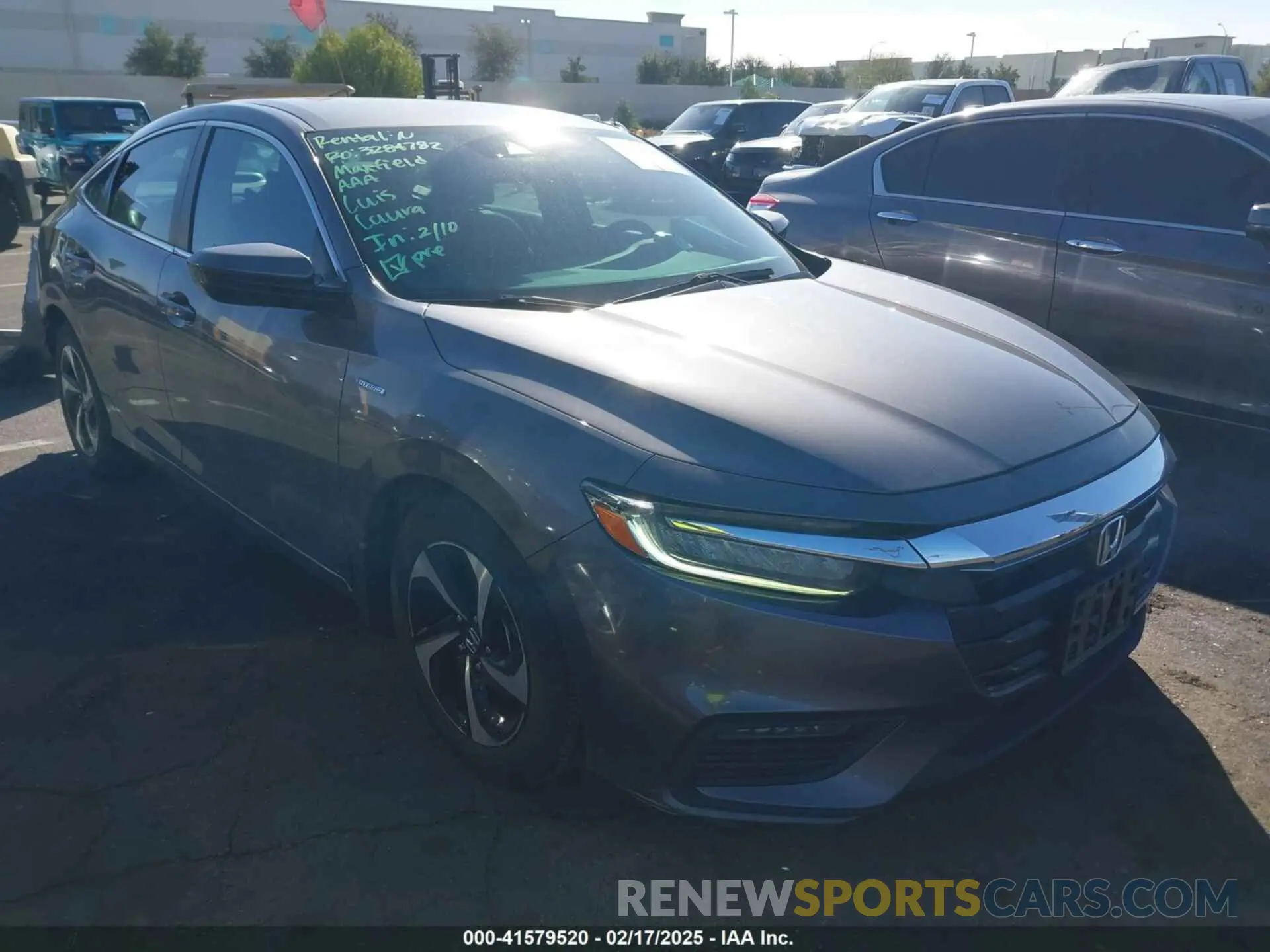 1 fotografías del automóvil dañado 19XZE4F51ME006728 HONDA INSIGHT 2021