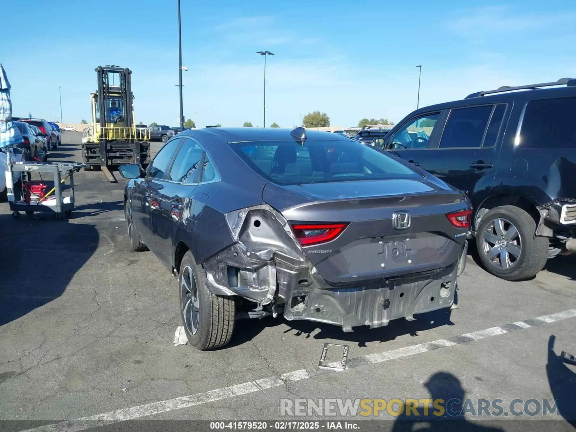 15 fotografías del automóvil dañado 19XZE4F51ME006728 HONDA INSIGHT 2021