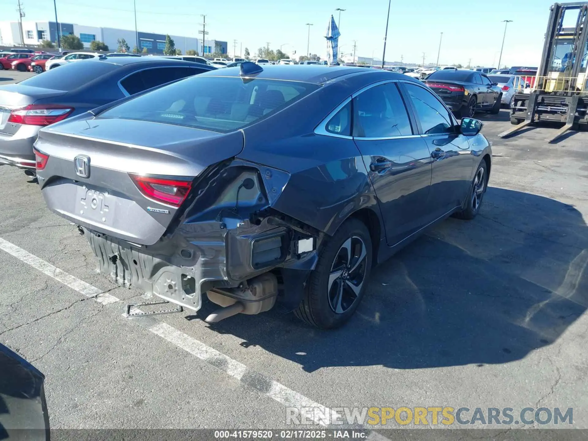 4 fotografías del automóvil dañado 19XZE4F51ME006728 HONDA INSIGHT 2021