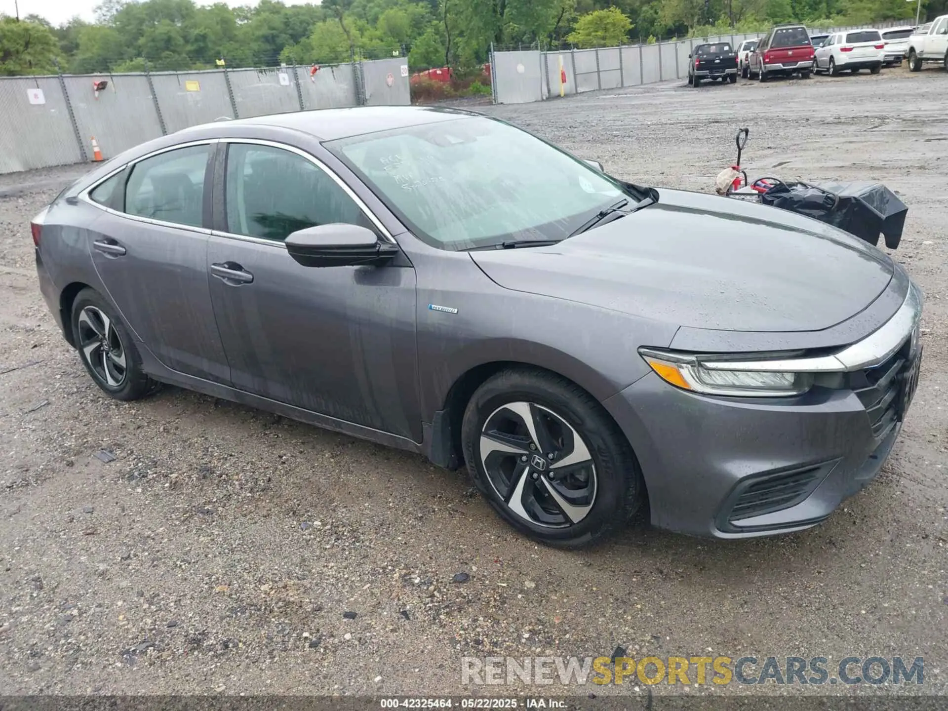 1 fotografías del automóvil dañado 19XZE4F52ME009864 HONDA INSIGHT 2021