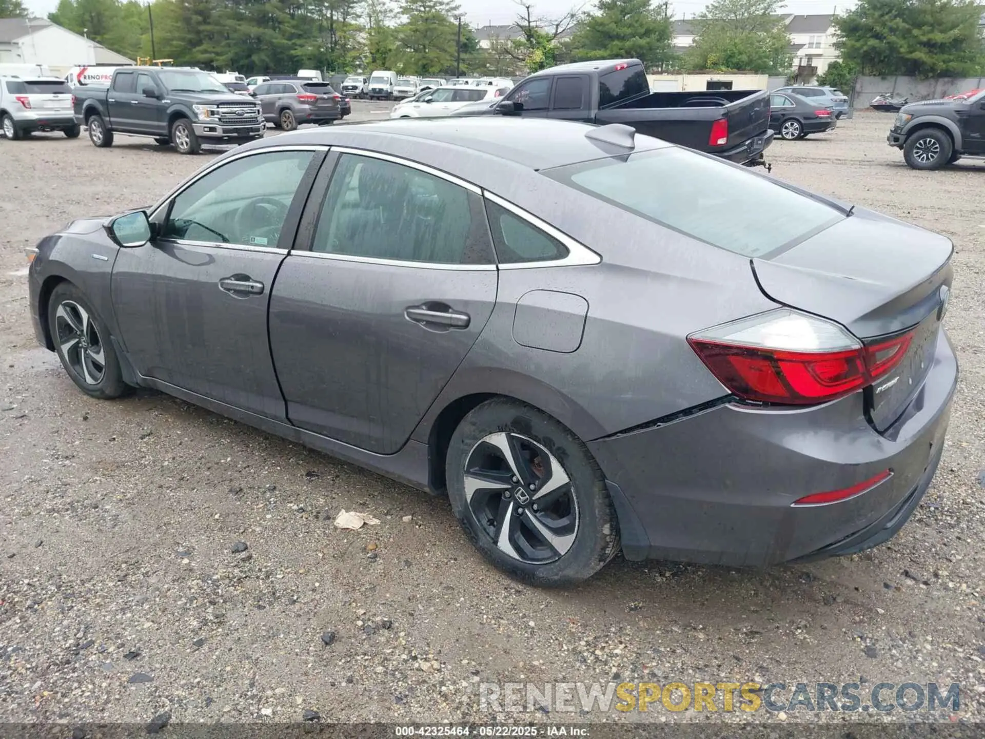 3 fotografías del automóvil dañado 19XZE4F52ME009864 HONDA INSIGHT 2021