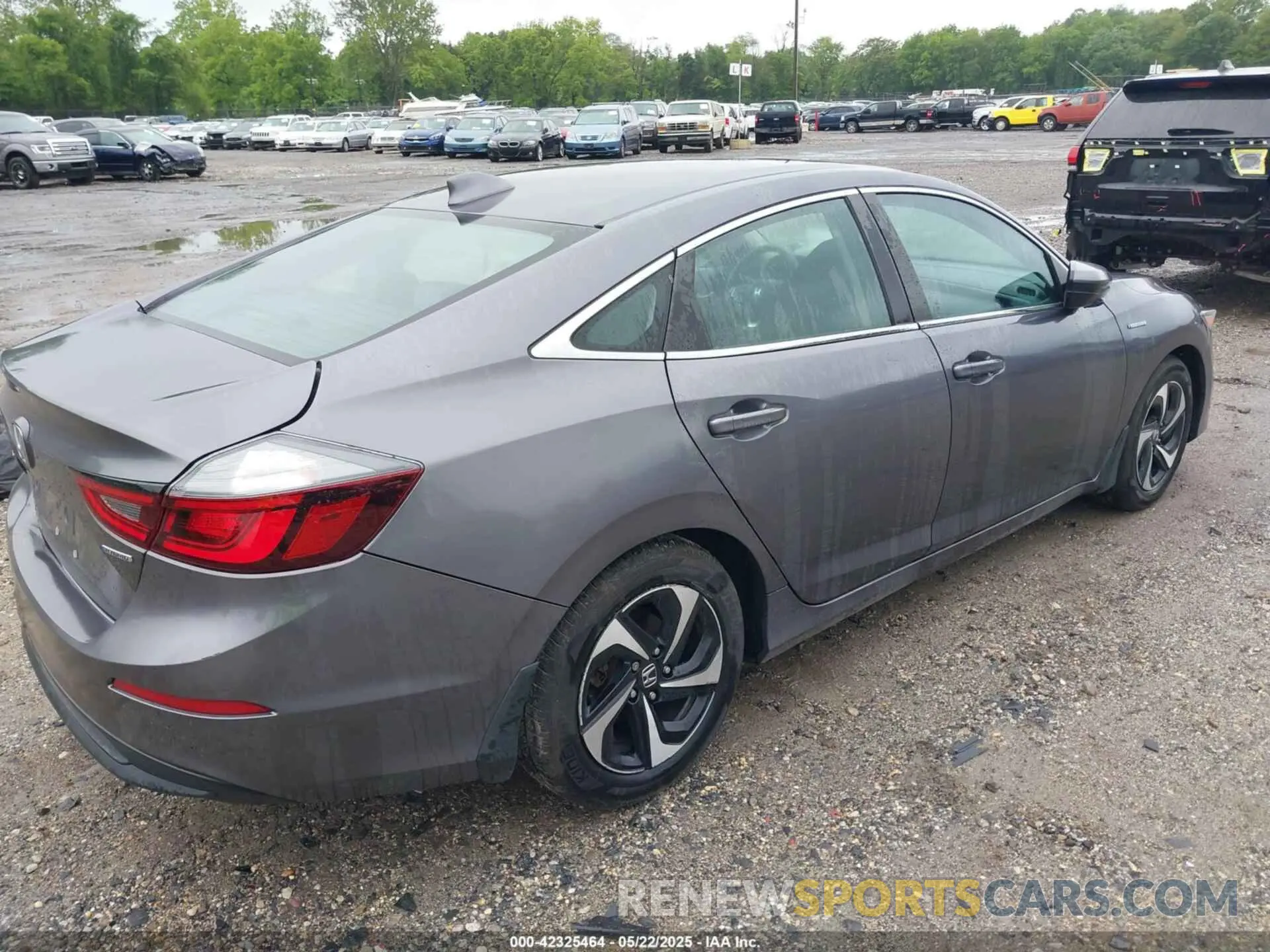 4 fotografías del automóvil dañado 19XZE4F52ME009864 HONDA INSIGHT 2021