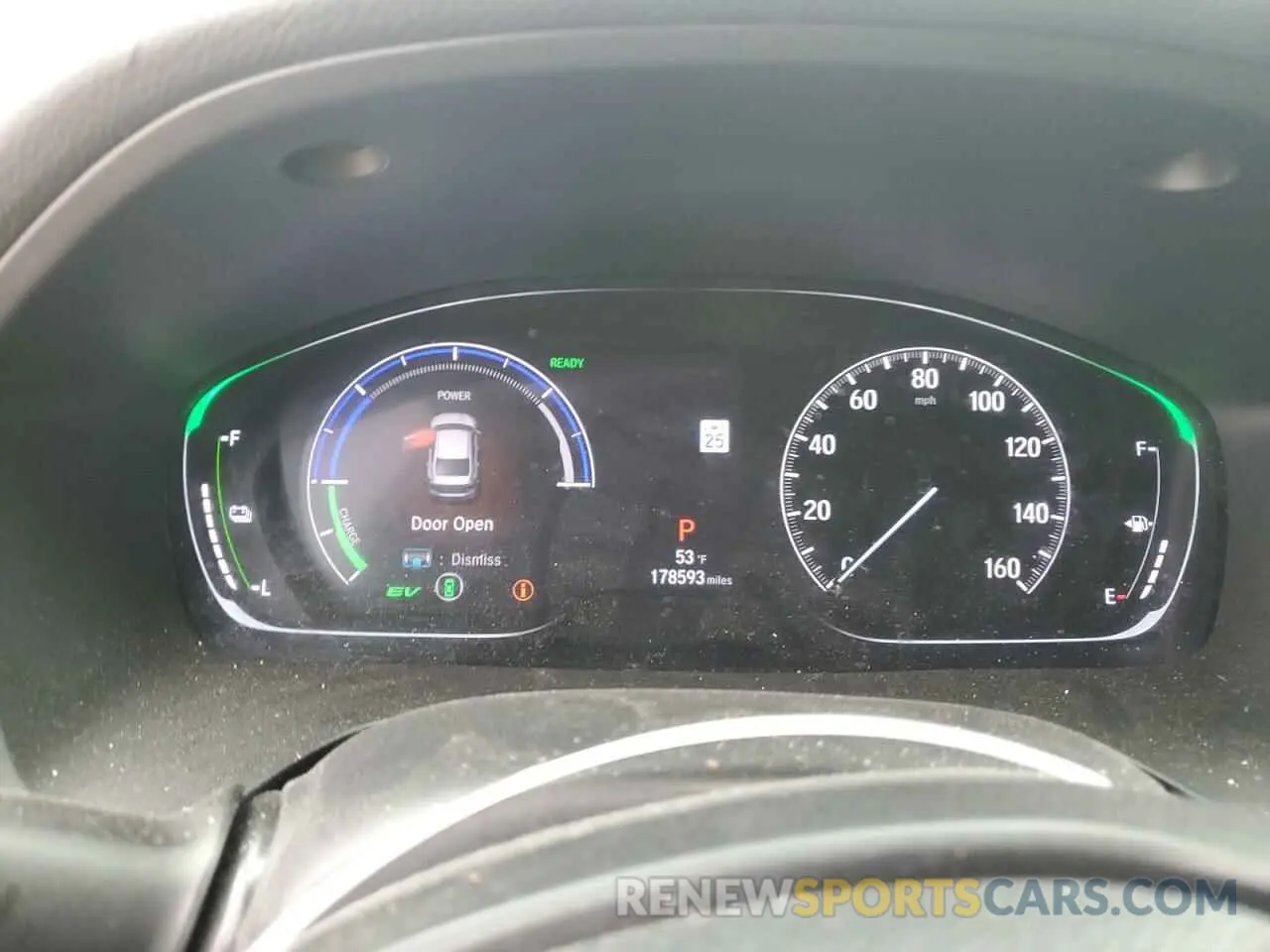 9 fotografías del automóvil dañado 19XZE4F52ME010593 HONDA INSIGHT 2021