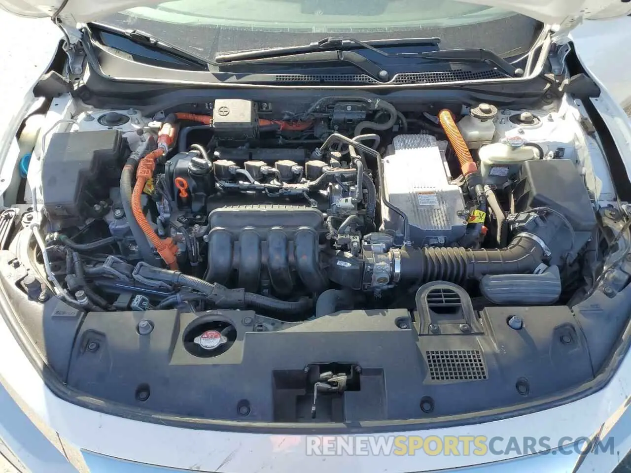 11 fotografías del automóvil dañado 19XZE4F53ME005256 HONDA INSIGHT 2021