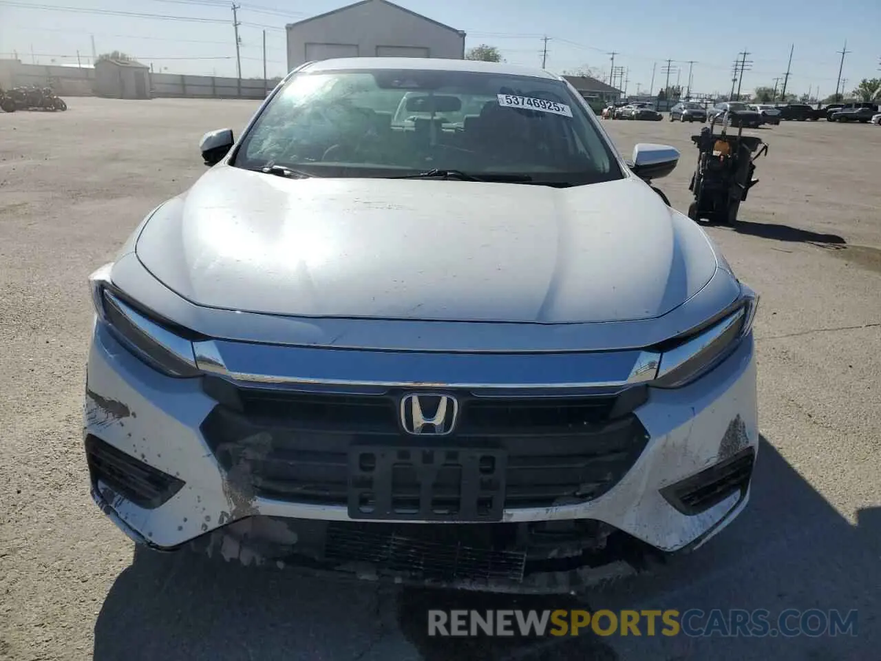 5 fotografías del automóvil dañado 19XZE4F53ME005256 HONDA INSIGHT 2021