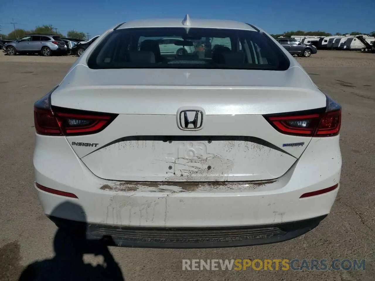 6 fotografías del automóvil dañado 19XZE4F53ME005256 HONDA INSIGHT 2021