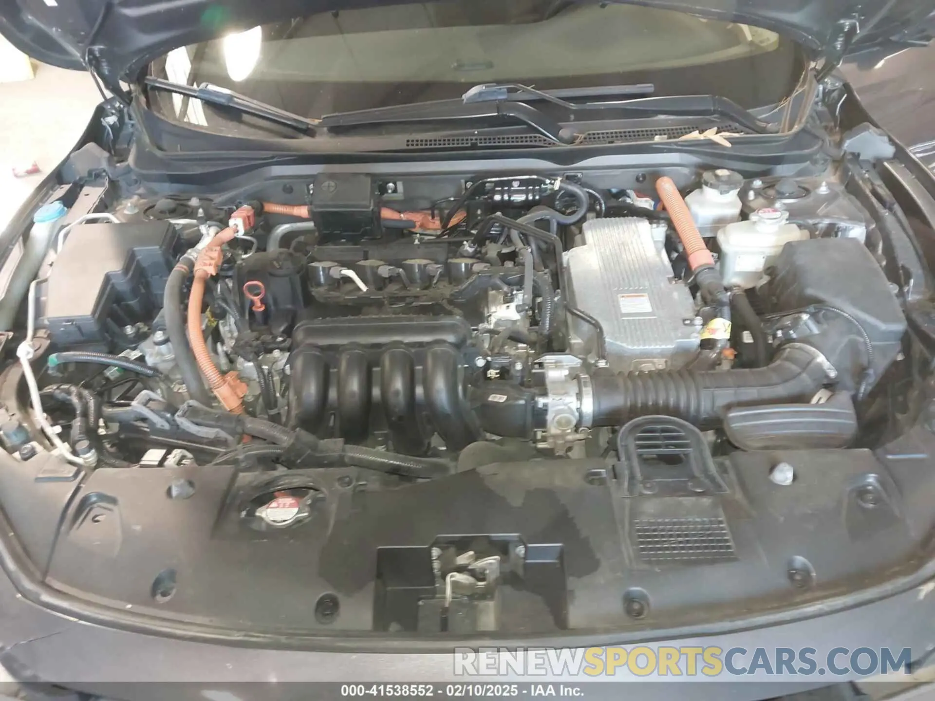 10 fotografías del automóvil dañado 19XZE4F53ME010943 HONDA INSIGHT 2021