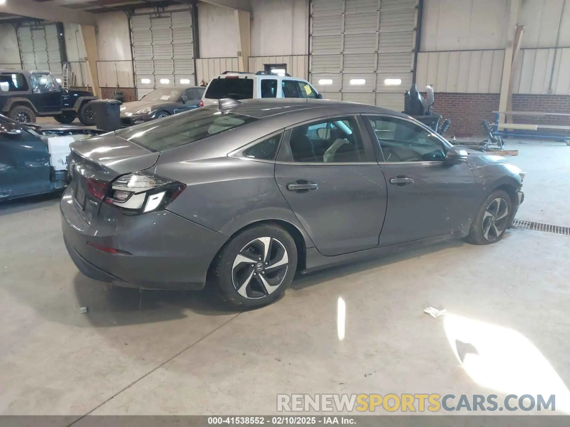 4 fotografías del automóvil dañado 19XZE4F53ME010943 HONDA INSIGHT 2021