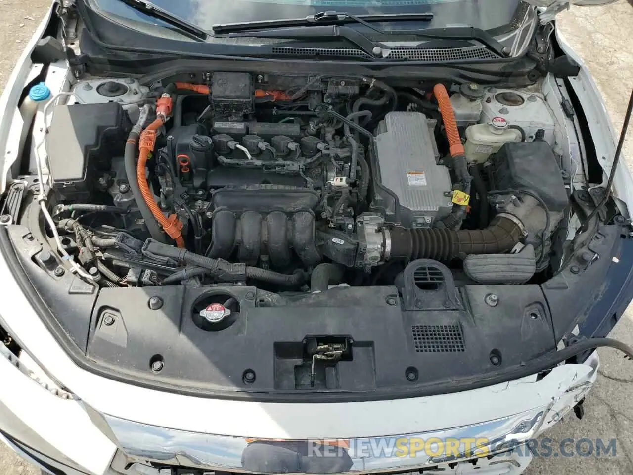 11 fotografías del automóvil dañado 19XZE4F54ME003936 HONDA INSIGHT 2021