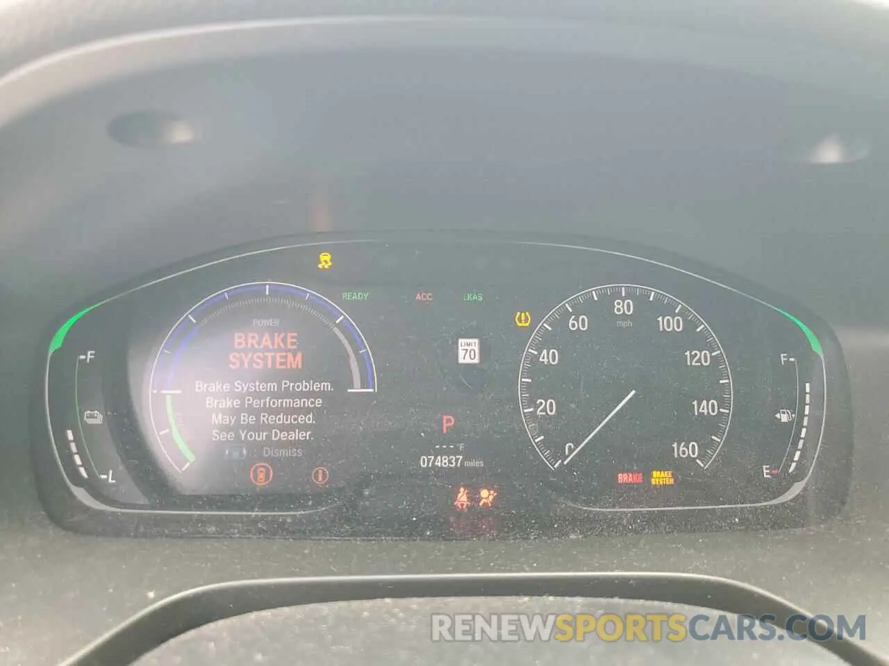 9 fotografías del automóvil dañado 19XZE4F54ME003936 HONDA INSIGHT 2021
