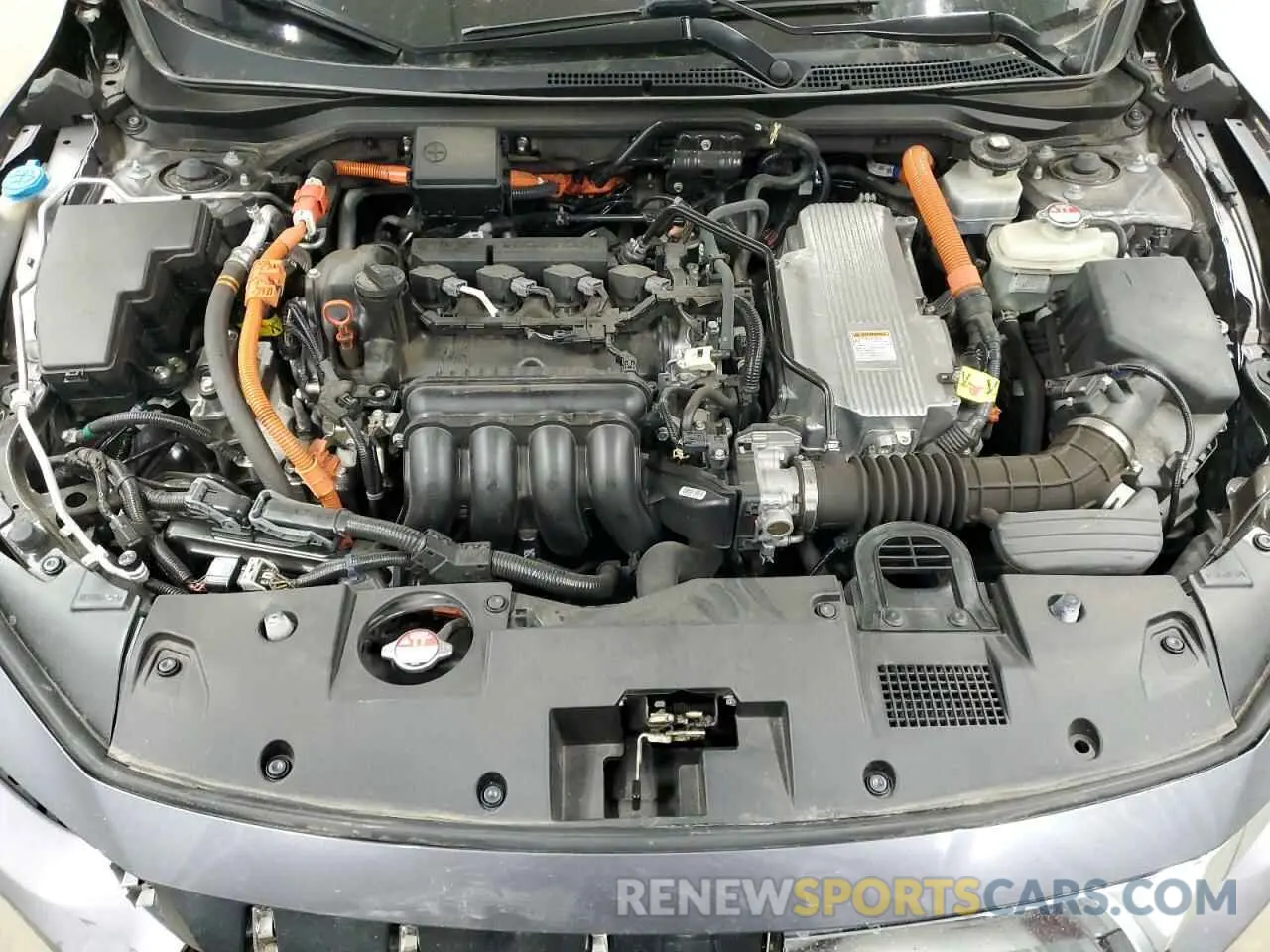 11 fotografías del automóvil dañado 19XZE4F54ME010305 HONDA INSIGHT 2021