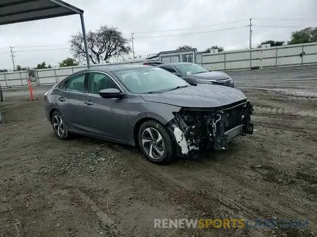 10 fotografías del automóvil dañado 19XZE4F54ME011504 HONDA INSIGHT 2021