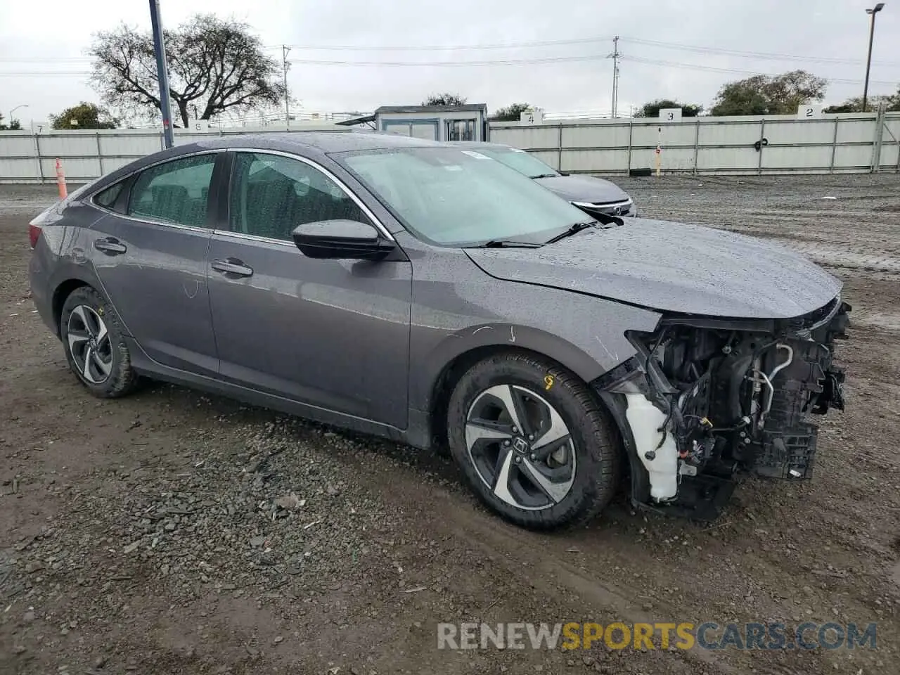 4 fotografías del automóvil dañado 19XZE4F54ME011504 HONDA INSIGHT 2021