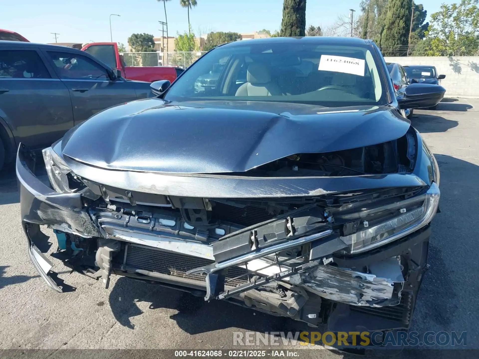6 fotografías del automóvil dañado 19XZE4F55ME002262 HONDA INSIGHT 2021