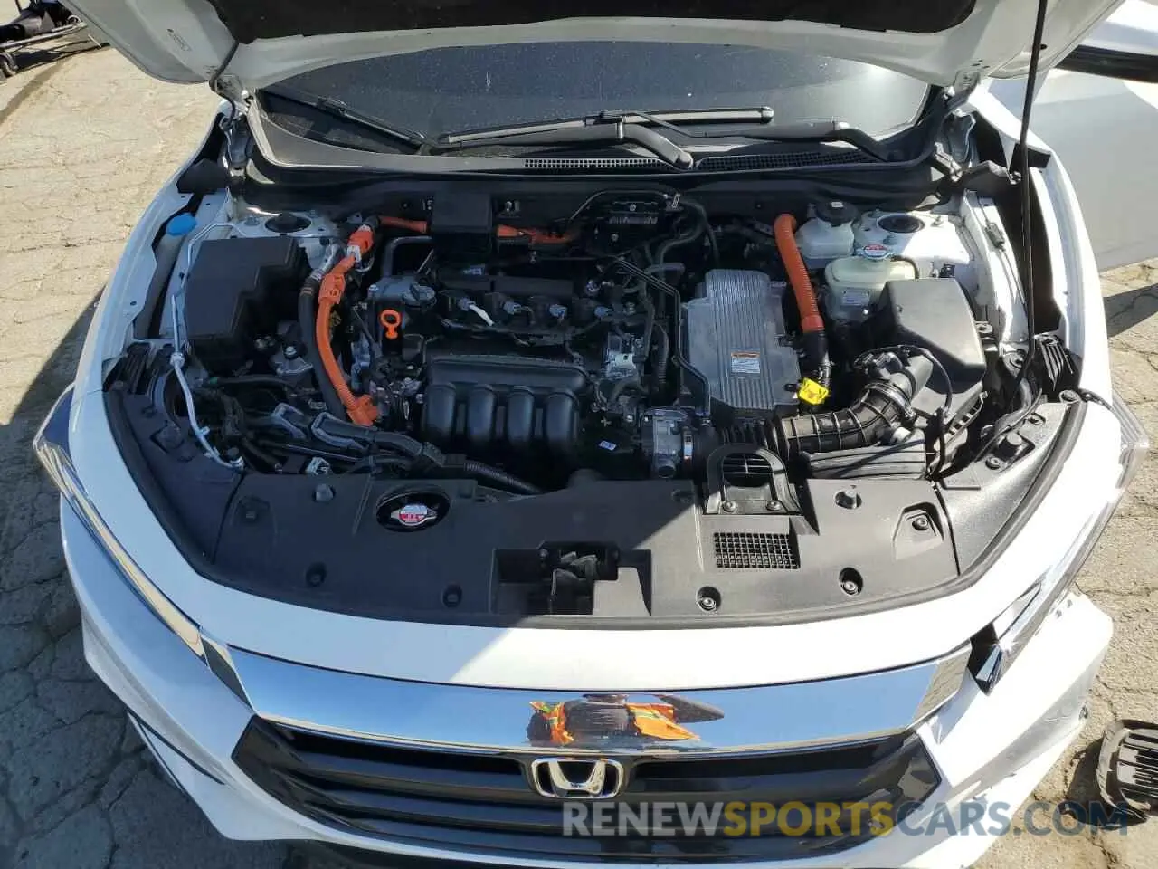 11 fotografías del automóvil dañado 19XZE4F55ME007350 HONDA INSIGHT 2021