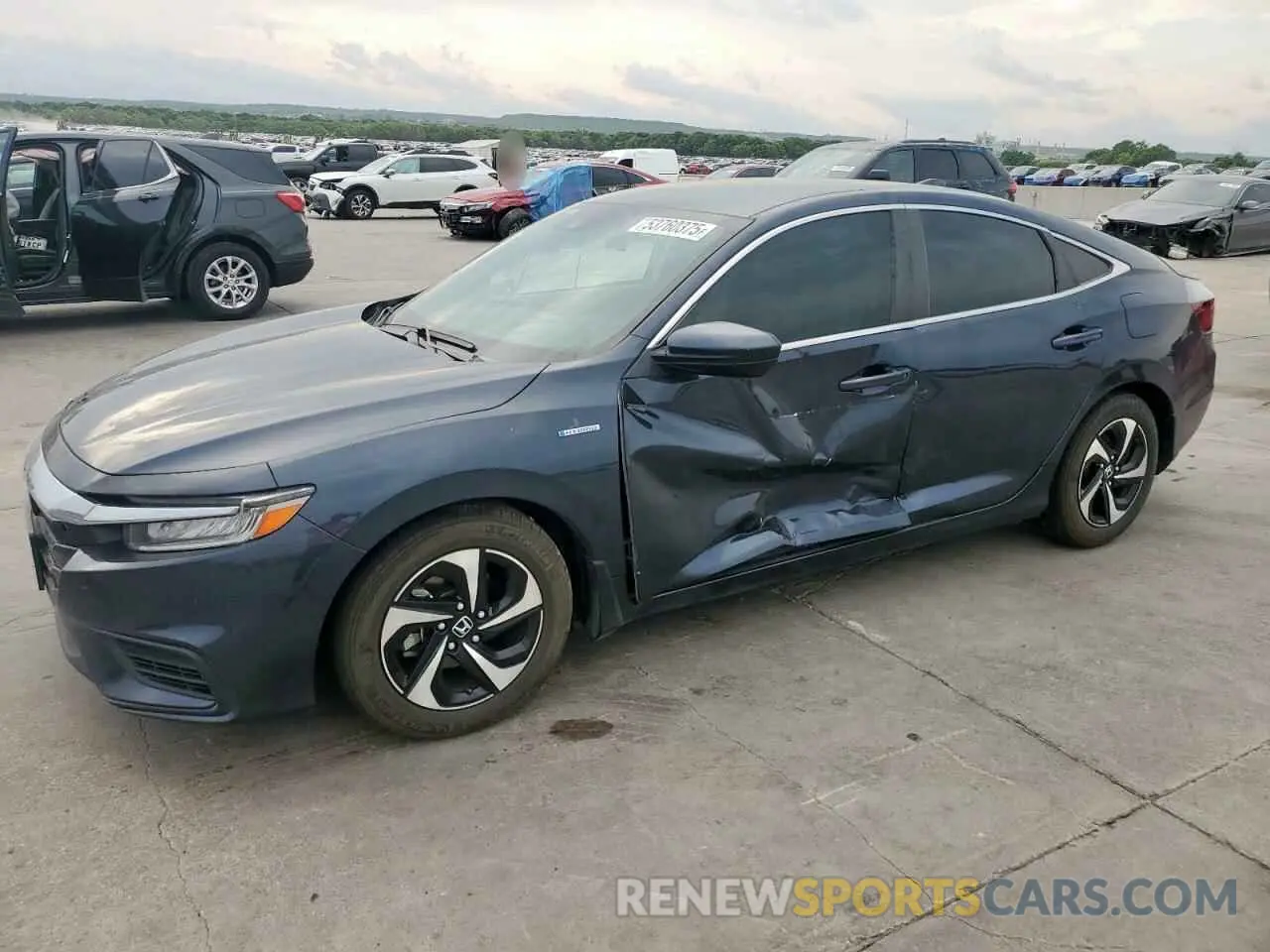 1 fotografías del automóvil dañado 19XZE4F56ME005784 HONDA INSIGHT 2021