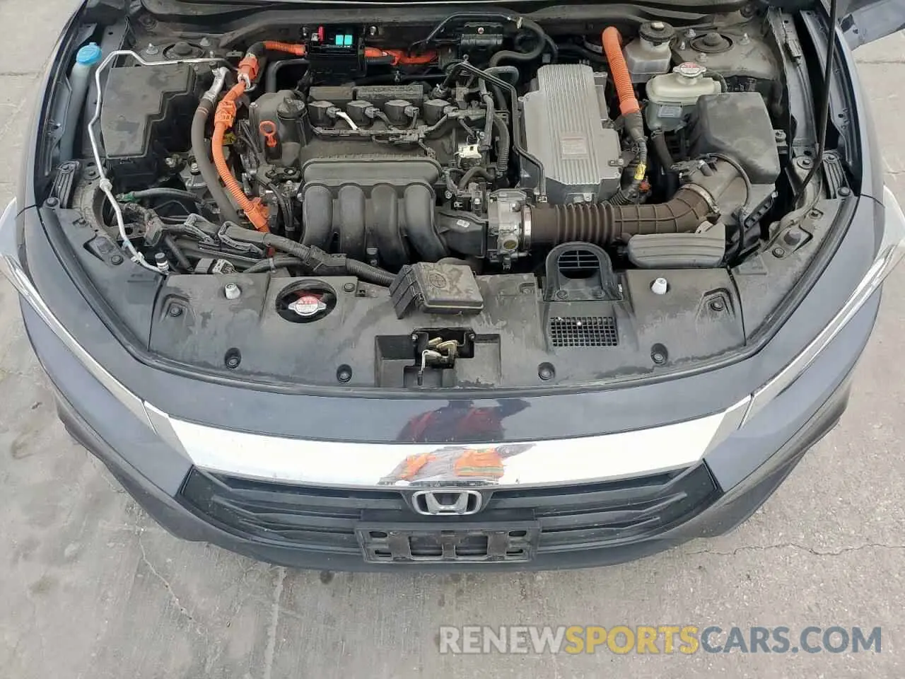 11 fotografías del automóvil dañado 19XZE4F56ME005784 HONDA INSIGHT 2021