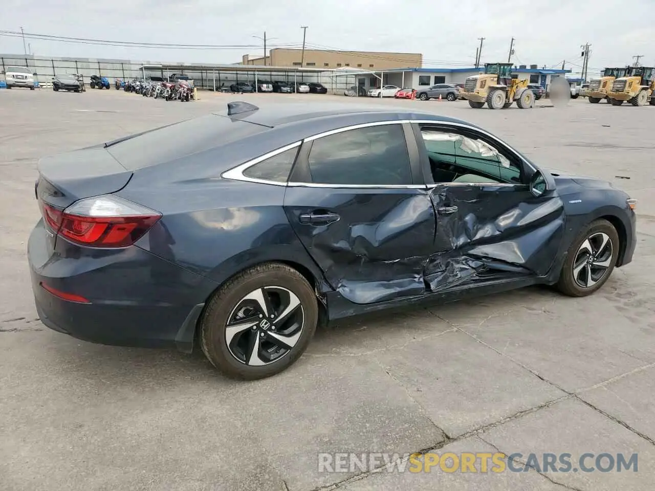 3 fotografías del automóvil dañado 19XZE4F56ME005784 HONDA INSIGHT 2021