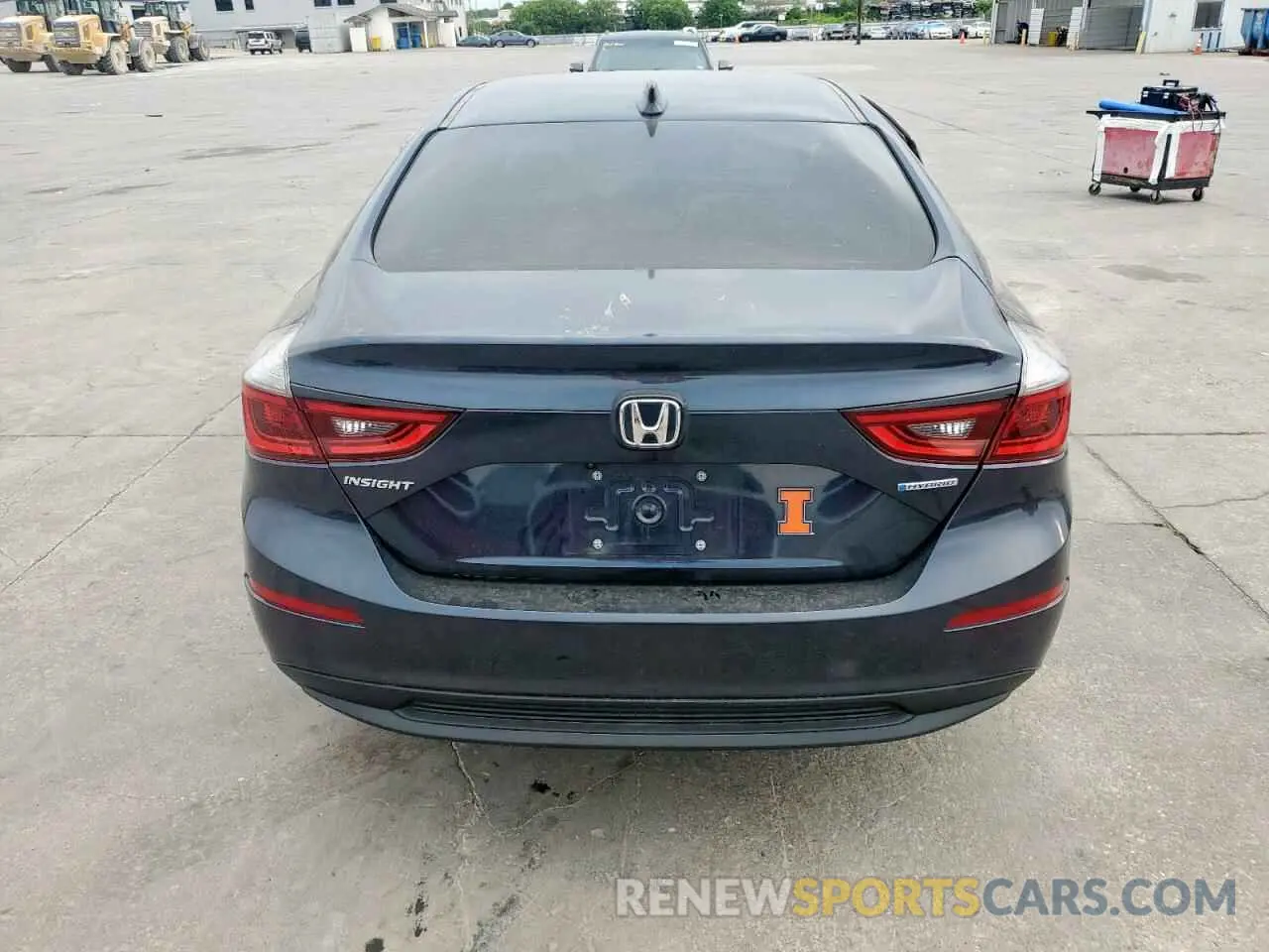 6 fotografías del automóvil dañado 19XZE4F56ME005784 HONDA INSIGHT 2021