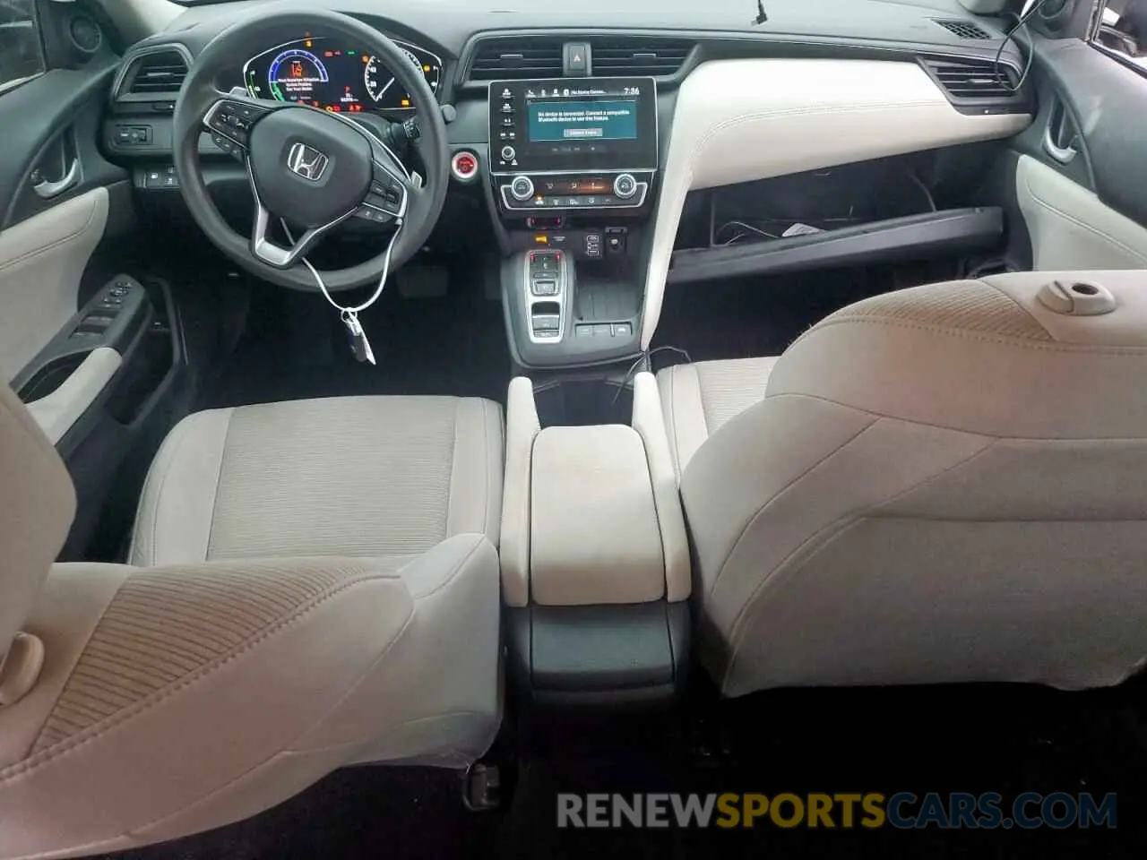 8 fotografías del automóvil dañado 19XZE4F56ME005784 HONDA INSIGHT 2021