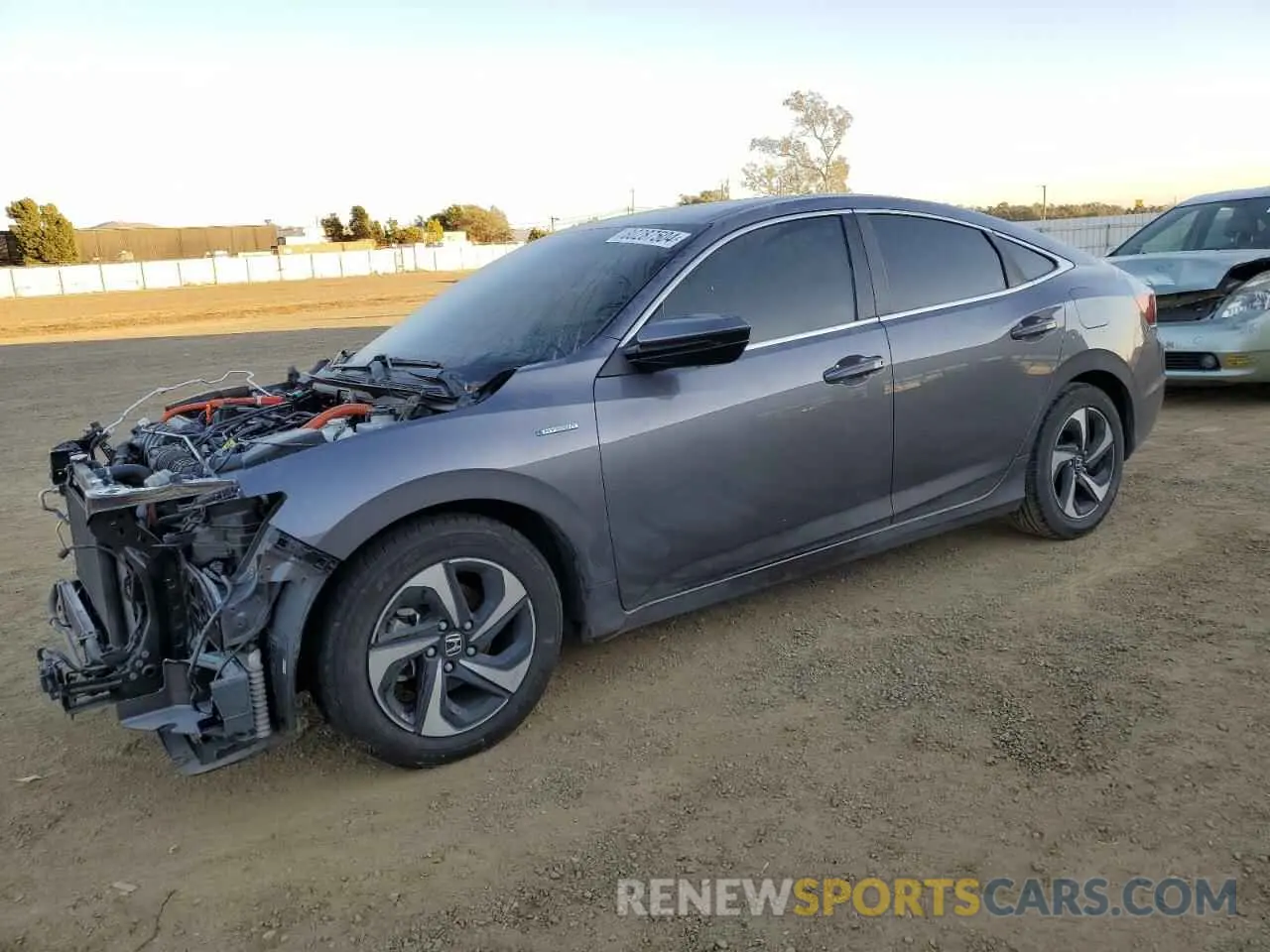1 fotografías del automóvil dañado 19XZE4F56ME010984 HONDA INSIGHT 2021