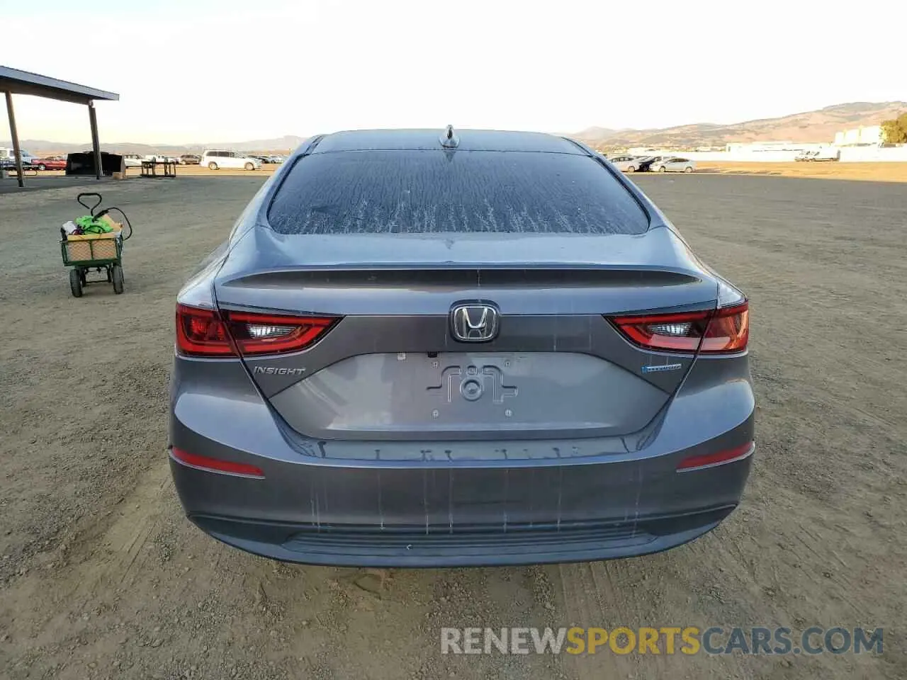 6 fotografías del automóvil dañado 19XZE4F56ME010984 HONDA INSIGHT 2021