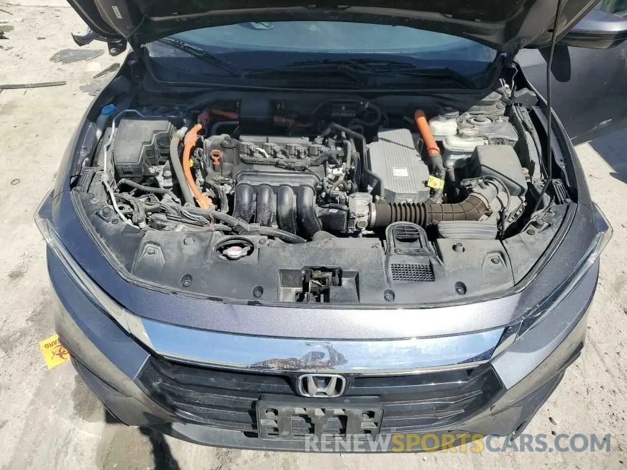 11 fotografías del automóvil dañado 19XZE4F58ME010789 HONDA INSIGHT 2021