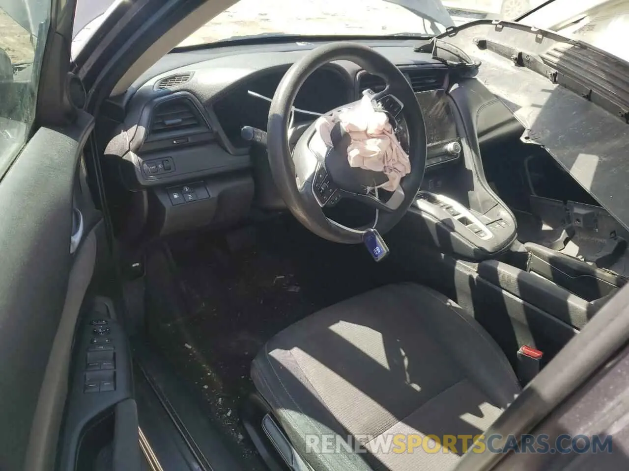 8 fotografías del automóvil dañado 19XZE4F58ME010789 HONDA INSIGHT 2021