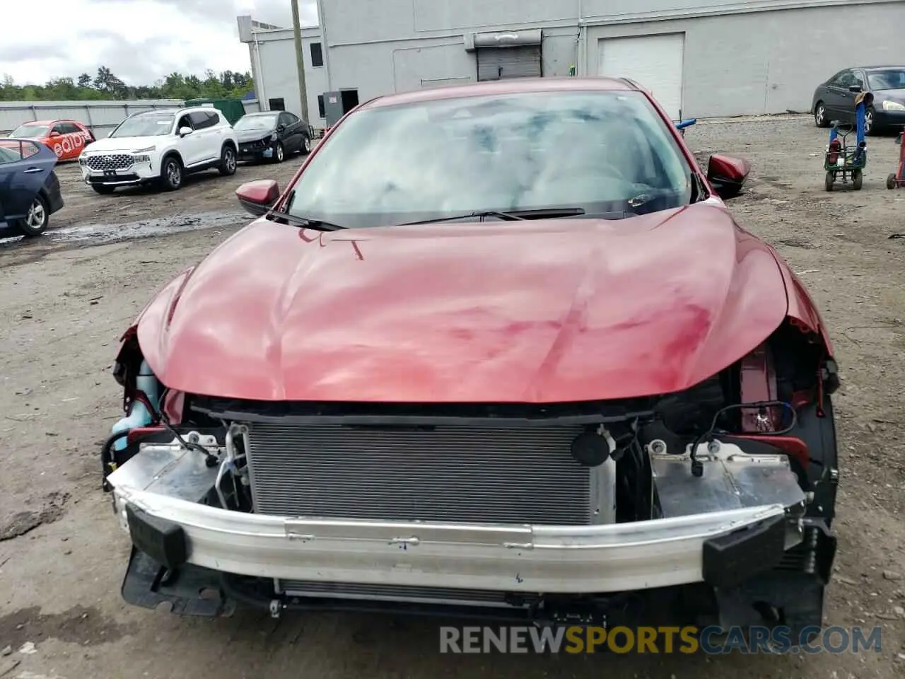 5 fotografías del automóvil dañado 19XZE4F59ME000854 HONDA INSIGHT 2021