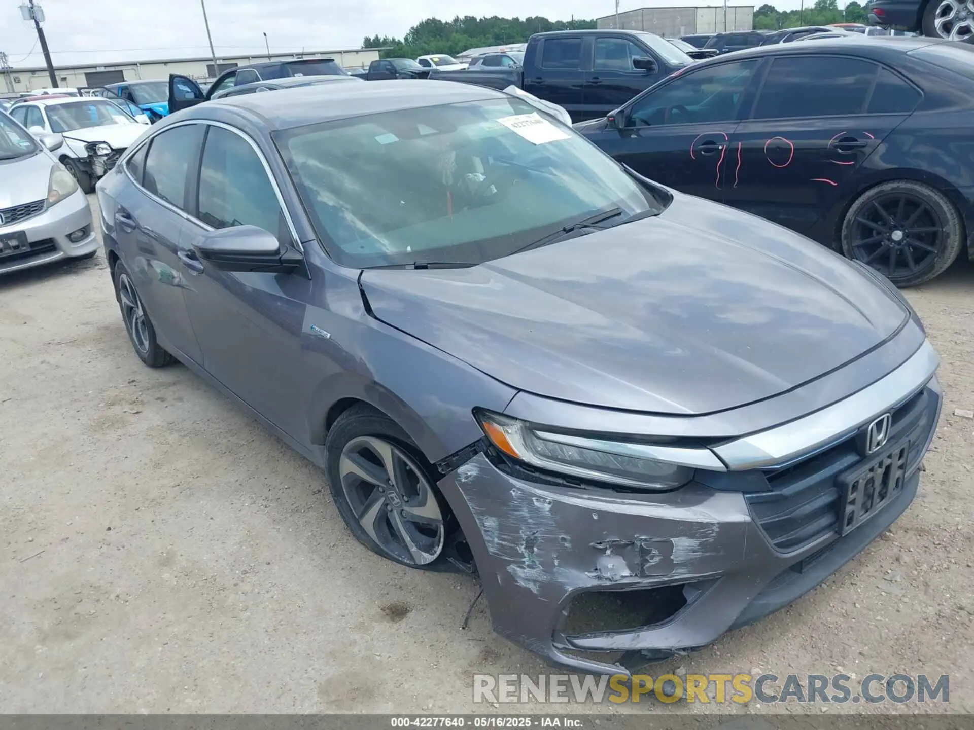 1 fotografías del automóvil dañado 19XZE4F59ME002359 HONDA INSIGHT 2021