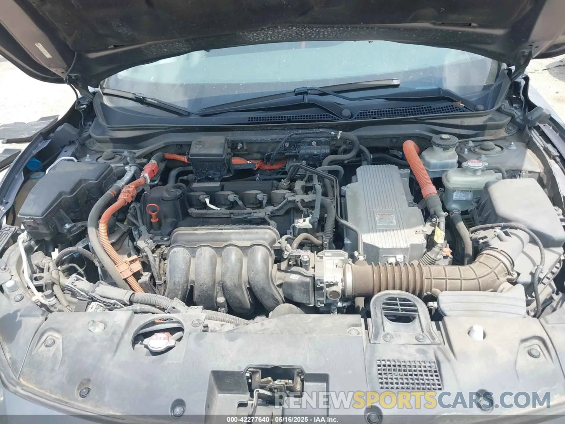 10 fotografías del automóvil dañado 19XZE4F59ME002359 HONDA INSIGHT 2021
