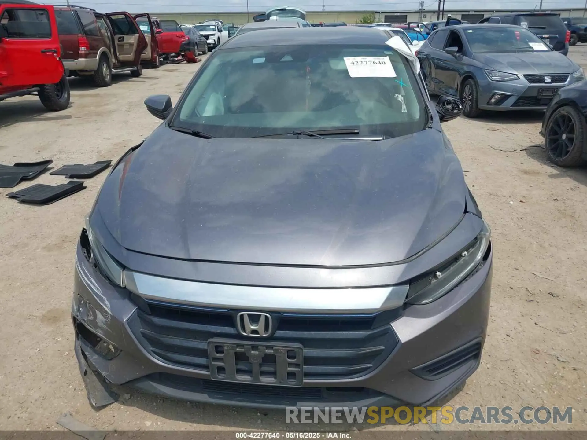 12 fotografías del automóvil dañado 19XZE4F59ME002359 HONDA INSIGHT 2021