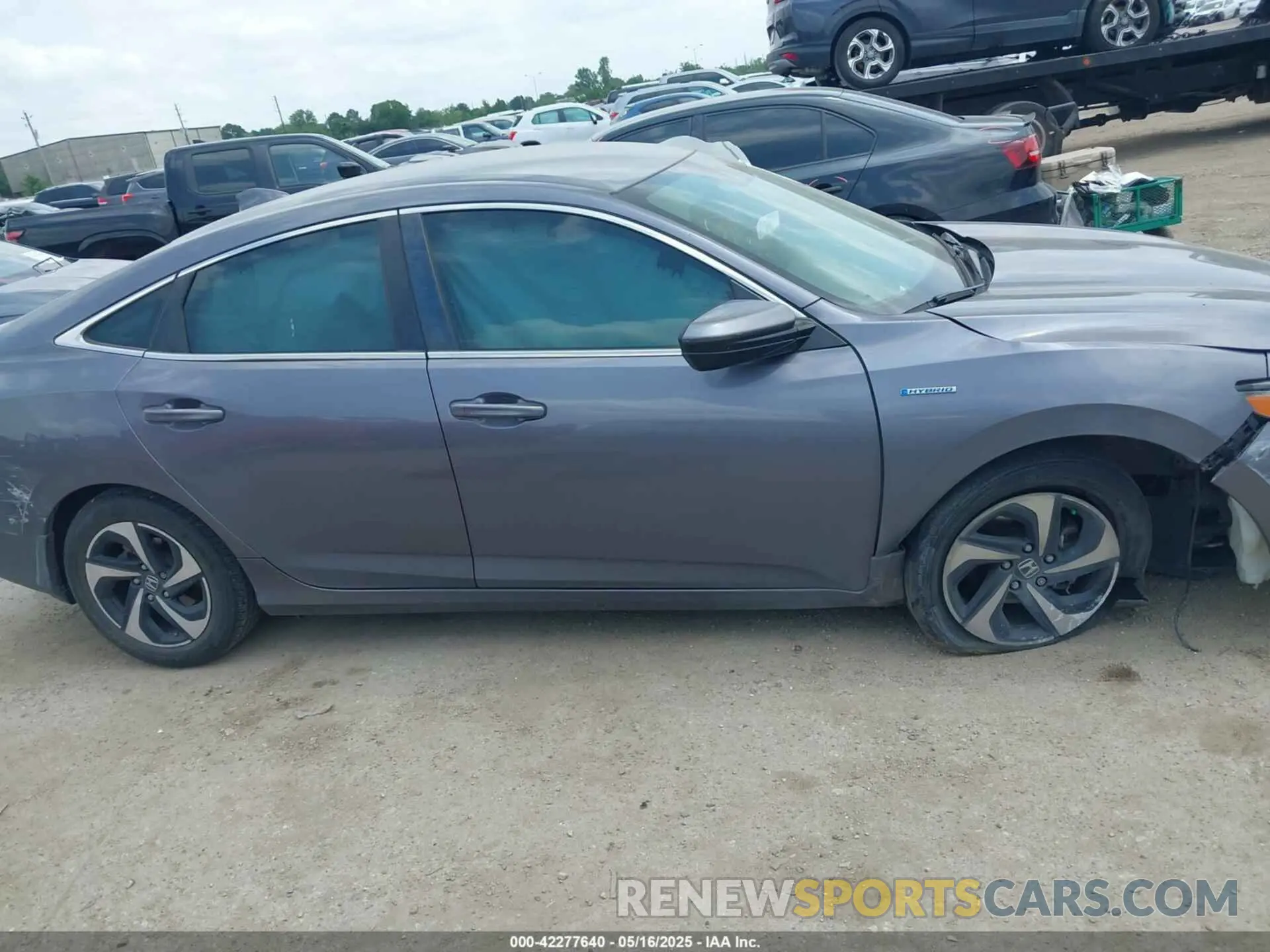 13 fotografías del automóvil dañado 19XZE4F59ME002359 HONDA INSIGHT 2021
