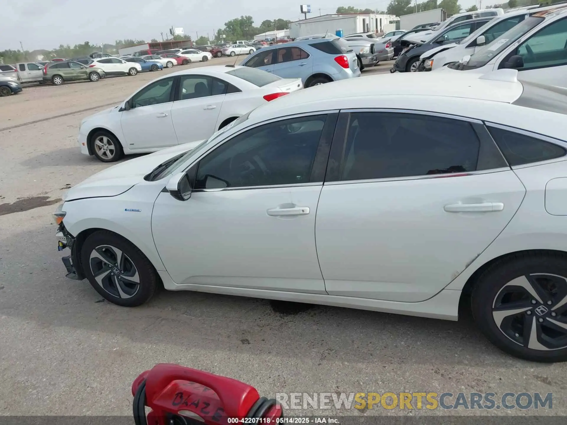 15 fotografías del automóvil dañado 19XZE4F5XME001415 HONDA INSIGHT 2021