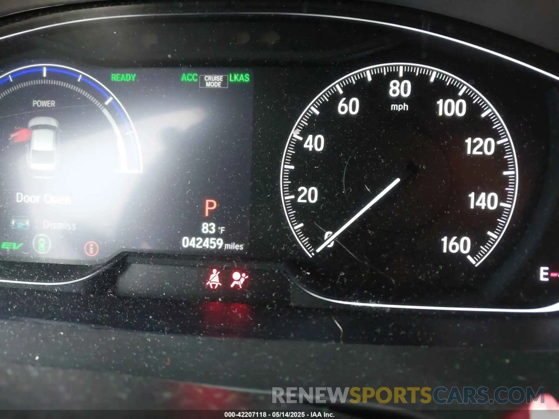 16 fotografías del automóvil dañado 19XZE4F5XME001415 HONDA INSIGHT 2021