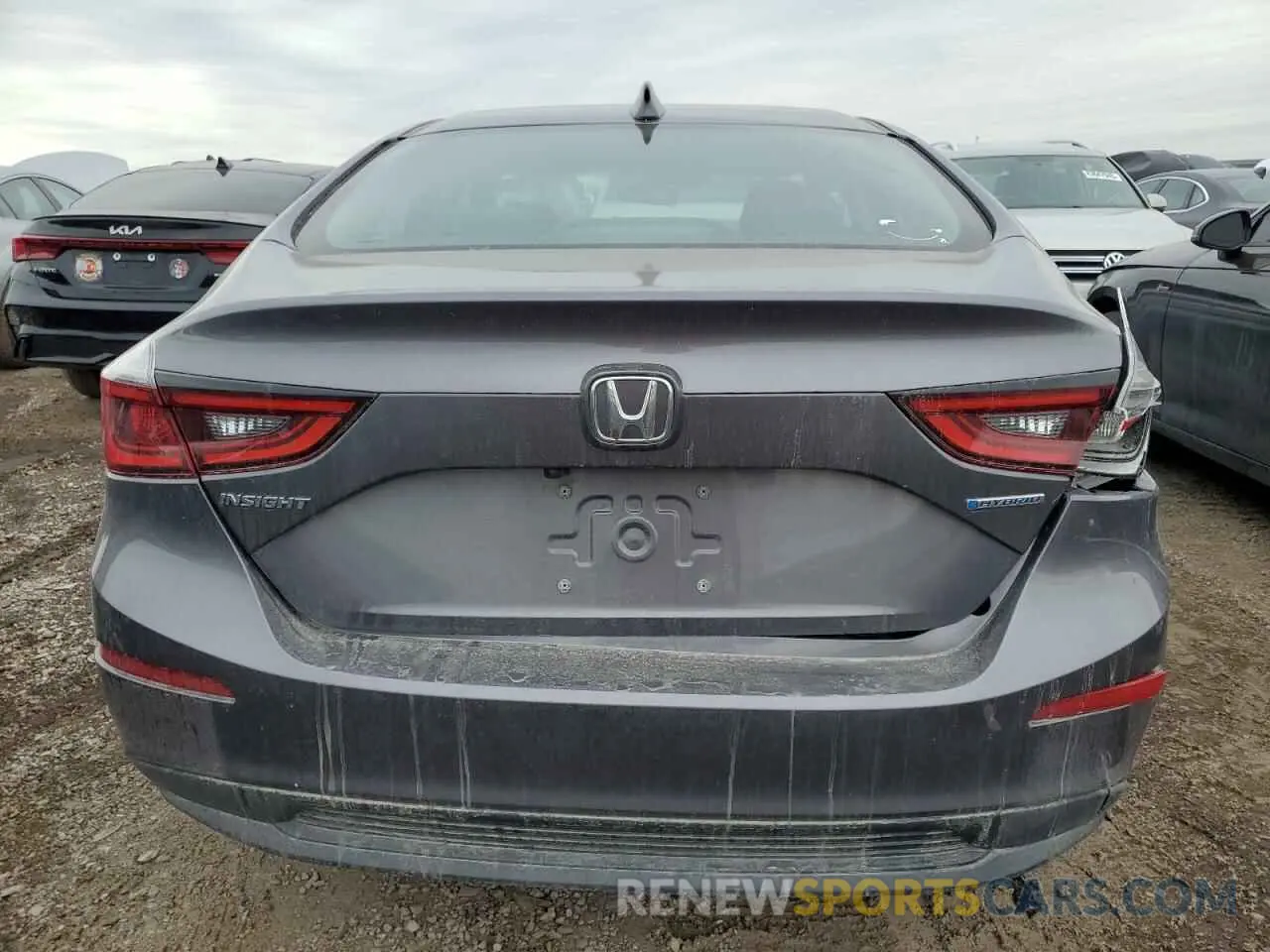 6 fotografías del automóvil dañado 19XZE4F5XME011961 HONDA INSIGHT 2021