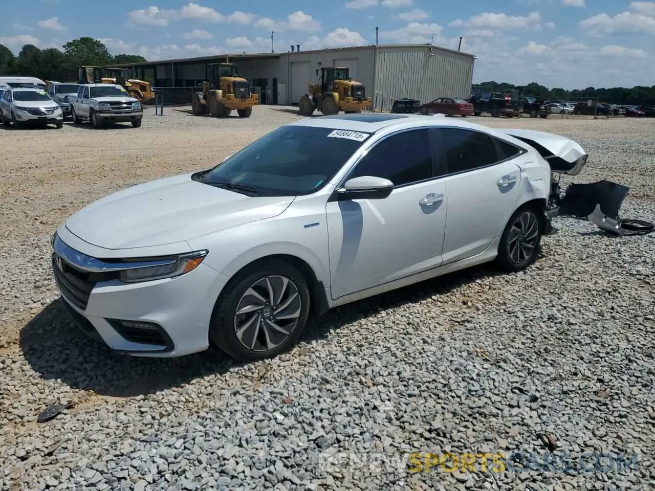 1 fotografías del automóvil dañado 19XZE4F91ME008336 HONDA INSIGHT 2021