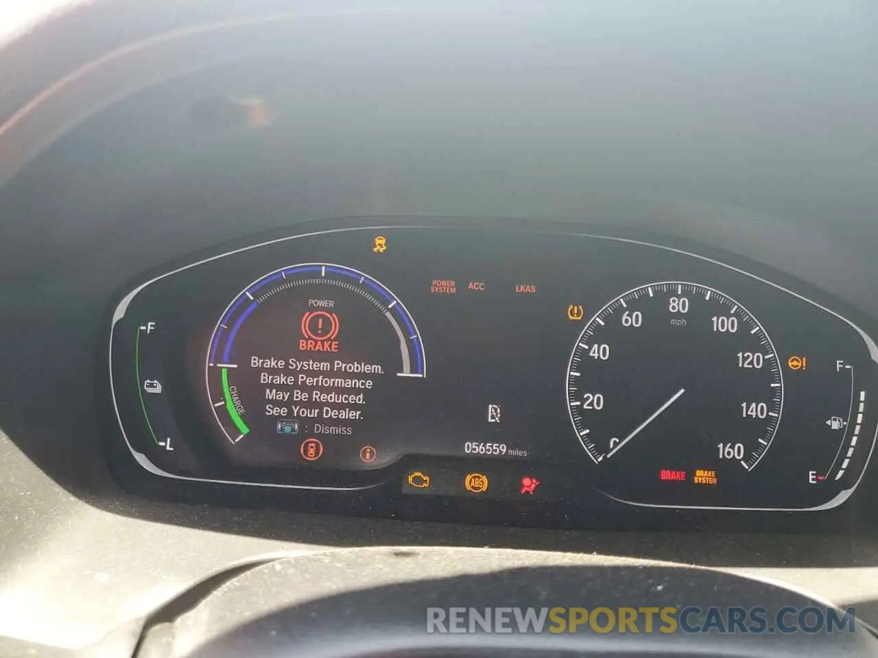 9 fotografías del automóvil dañado 19XZE4F91ME008336 HONDA INSIGHT 2021
