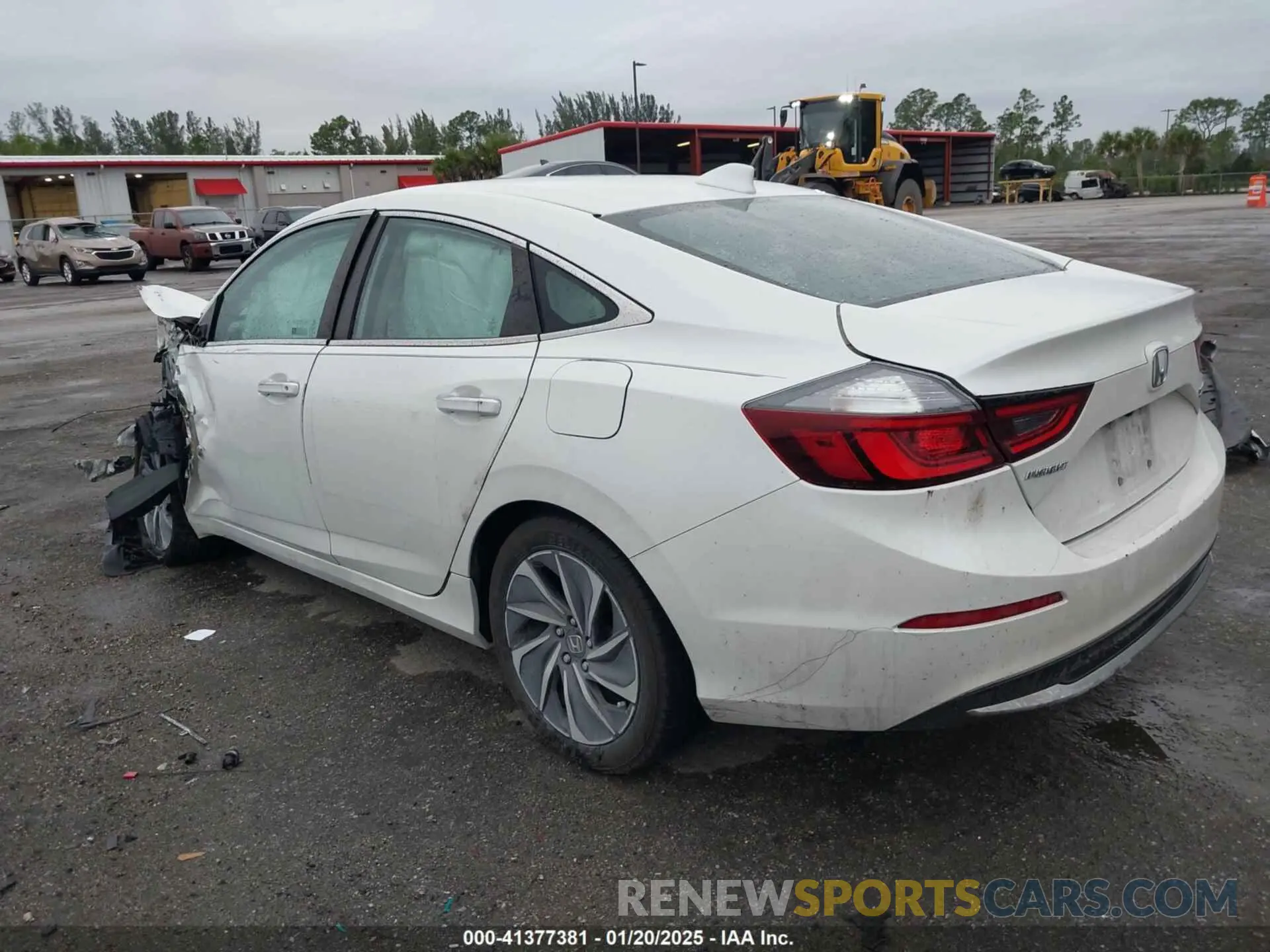 3 fotografías del automóvil dañado 19XZE4F94ME003177 HONDA INSIGHT 2021