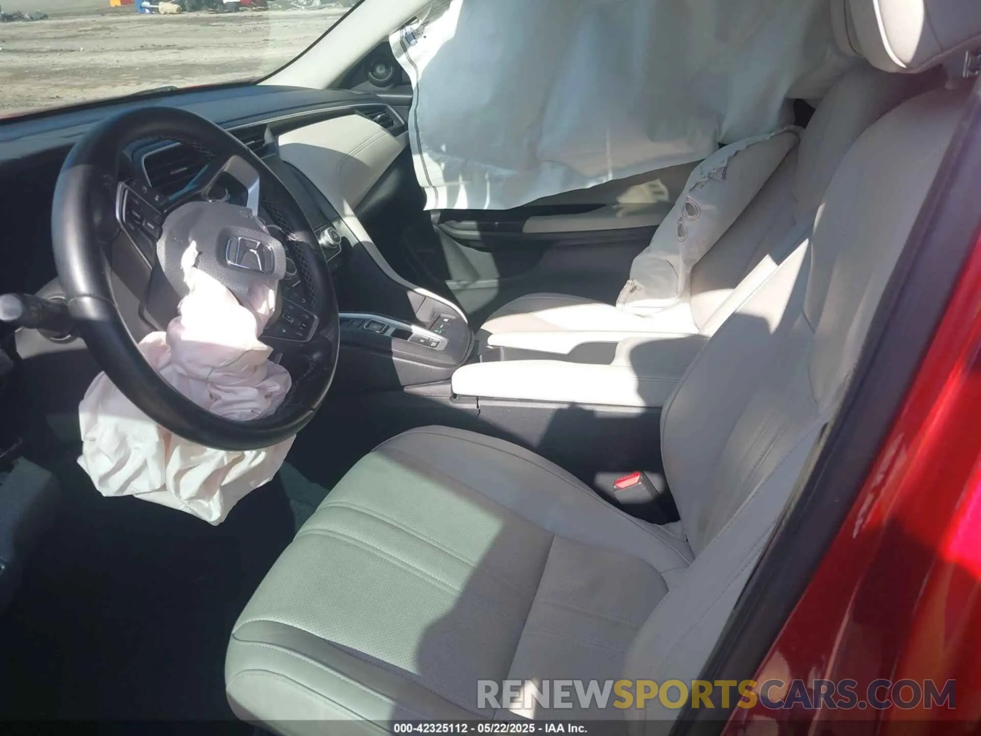 5 fotografías del automóvil dañado 19XZE4F95ME009585 HONDA INSIGHT 2021
