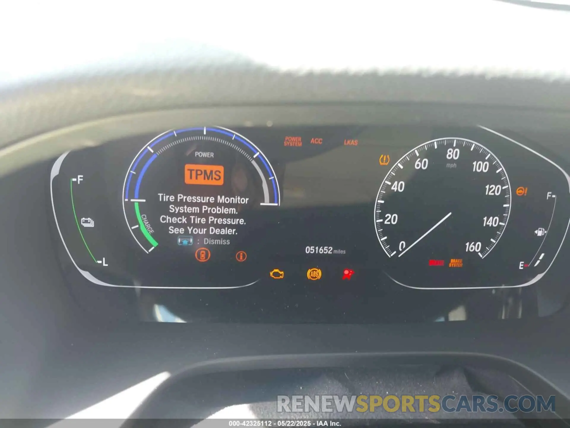 7 fotografías del automóvil dañado 19XZE4F95ME009585 HONDA INSIGHT 2021