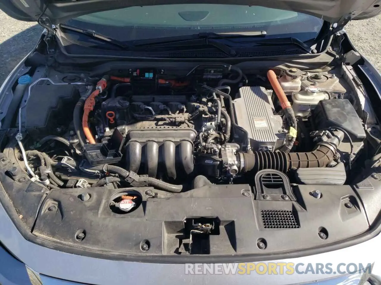 13 fotografías del automóvil dañado 19XZE4F99ME010173 HONDA INSIGHT 2021