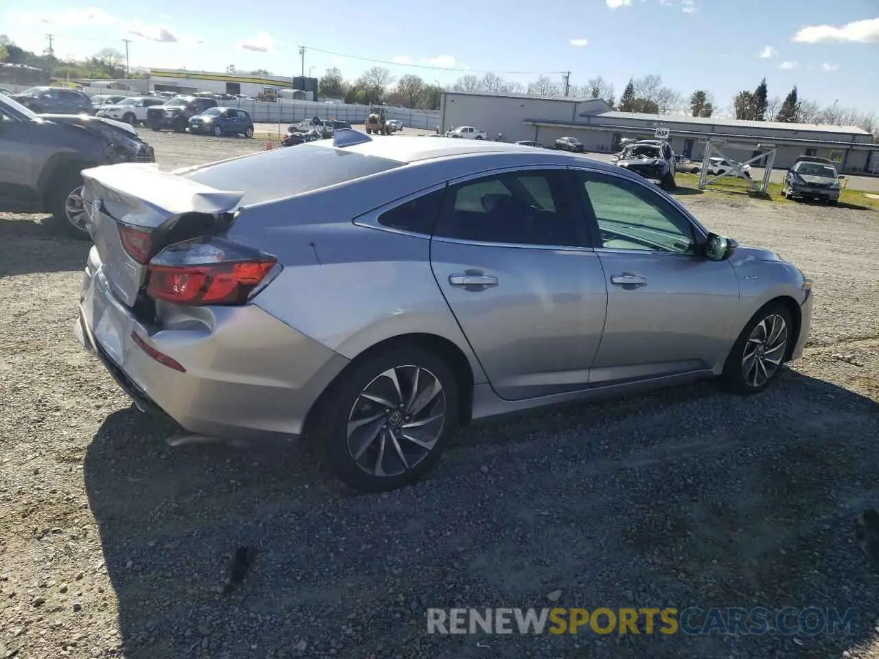 3 fotografías del automóvil dañado 19XZE4F99ME010173 HONDA INSIGHT 2021