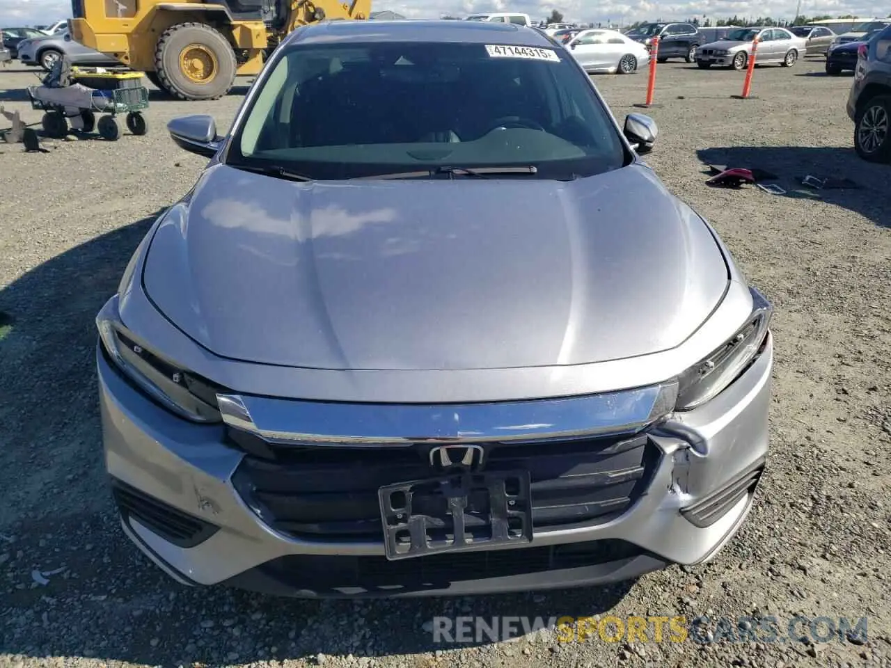5 fotografías del automóvil dañado 19XZE4F99ME010173 HONDA INSIGHT 2021