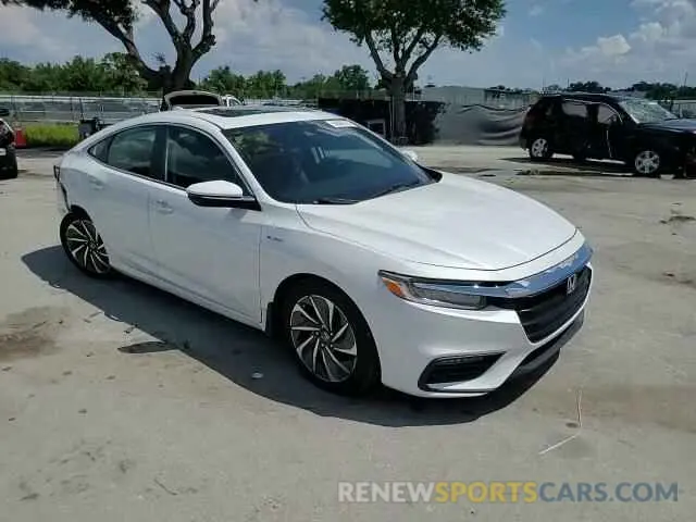 14 fotografías del automóvil dañado 19XZE4F9XME004060 HONDA INSIGHT 2021