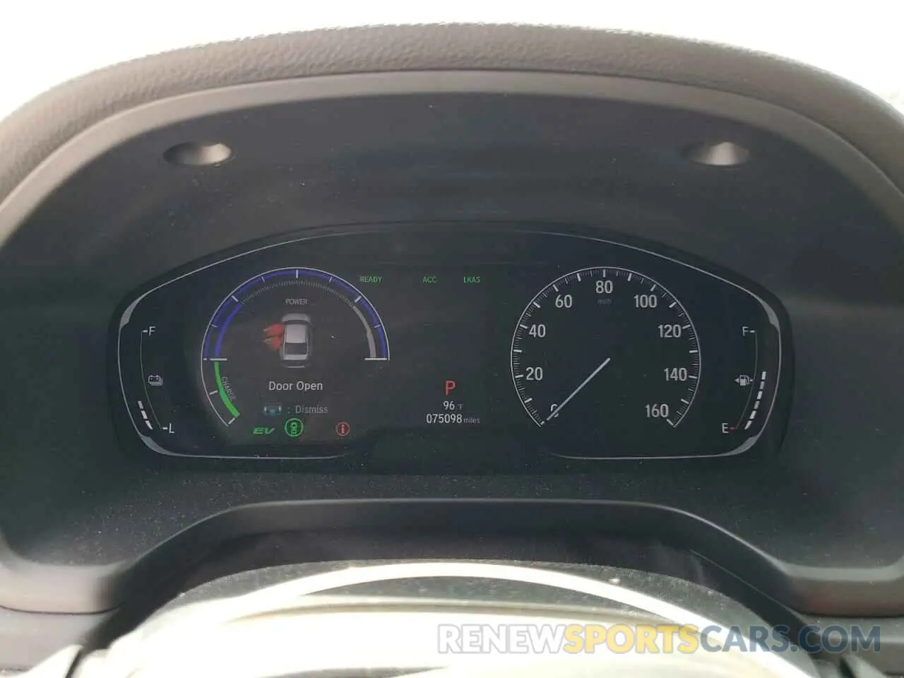 9 fotografías del automóvil dañado 19XZE4F9XME004060 HONDA INSIGHT 2021